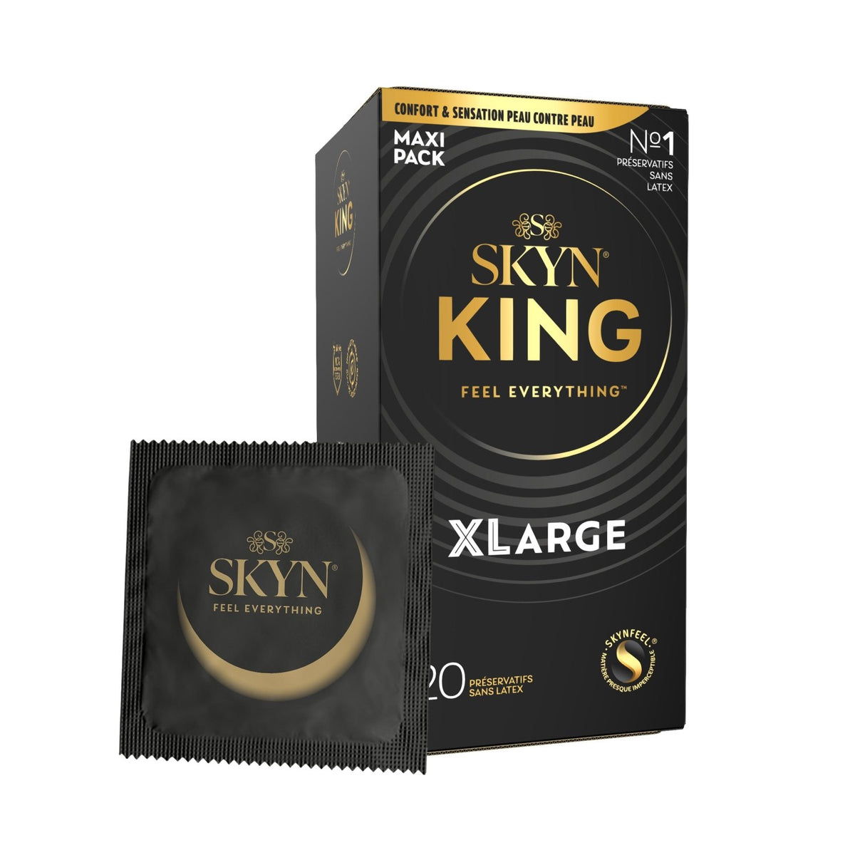 SKYN King XLarge - Grande Taille - Condomz