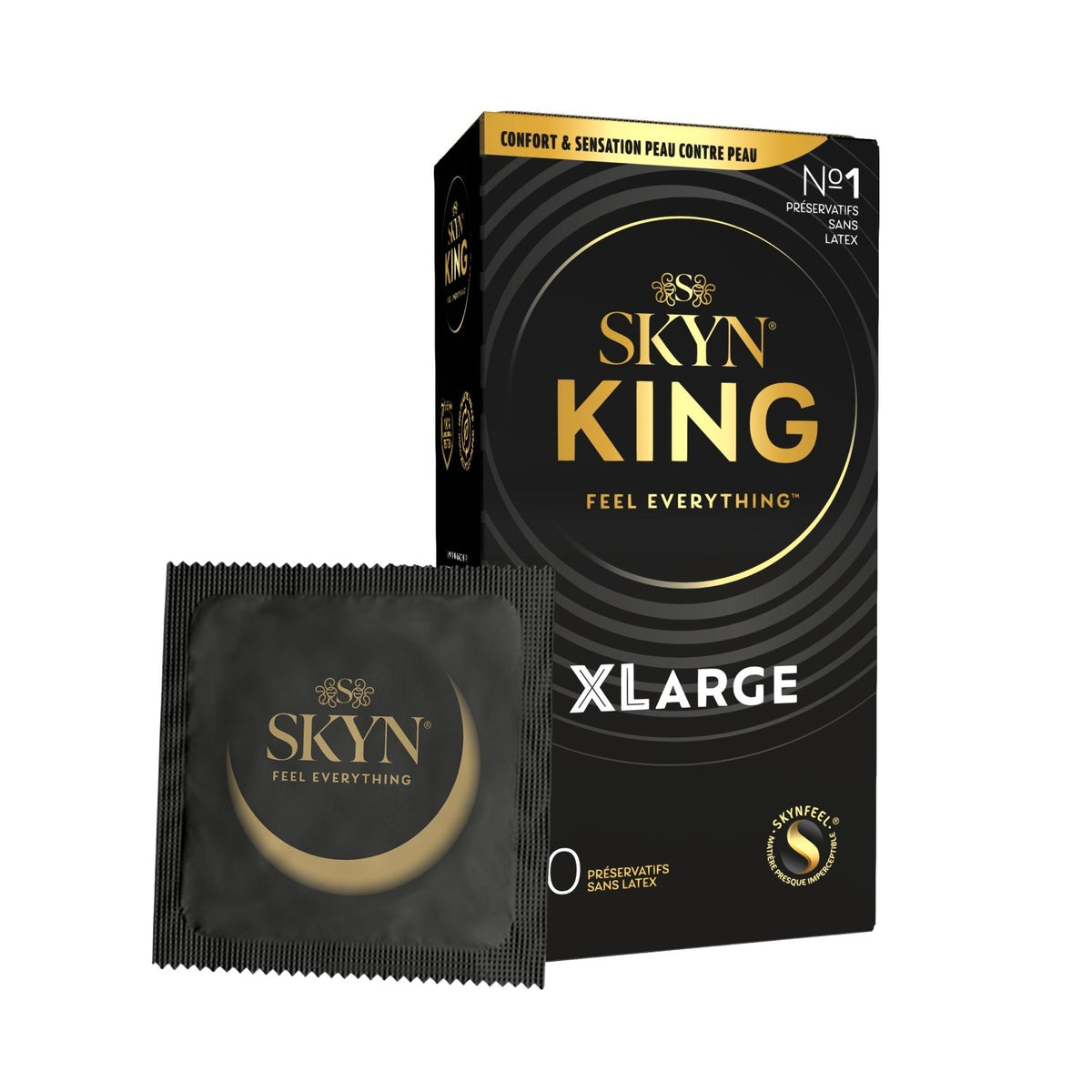 SKYN King XLarge - Grande Taille - Condomz