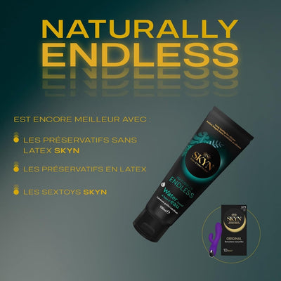 Skyn Naturally Endless - Longue Durée & Équilibrant pH - Condomz