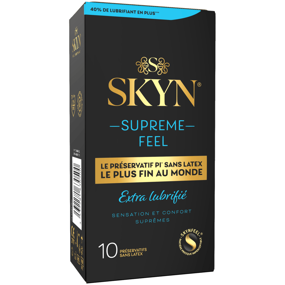 Skyn Supreme Feel Extra Lubrifié - Ultra-Fin & Sans Latex - Condomz
