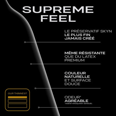 Skyn Supreme Feel - Sans Latex & Ultra-Fin - Condomz