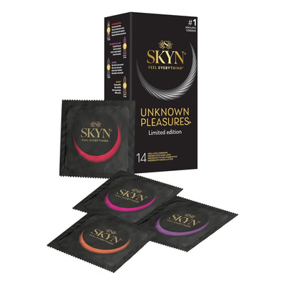 Skyn Unknown pleasures+ - Sans Latex & Perlé - Condomz
