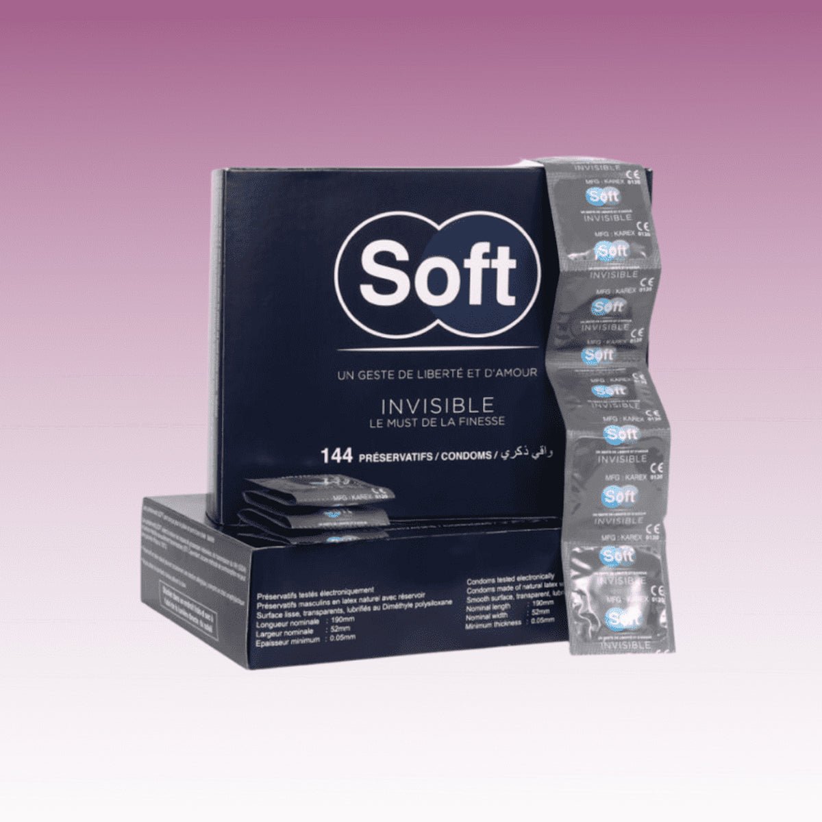 Soft Invisible - Ultra-Fin & Naturel - Condomz