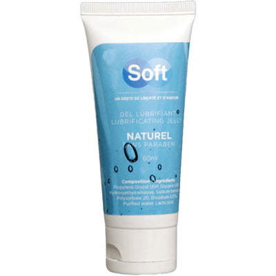 Soft Naturel - À Base d'Eau & Compatible Préservatifs - Condomz