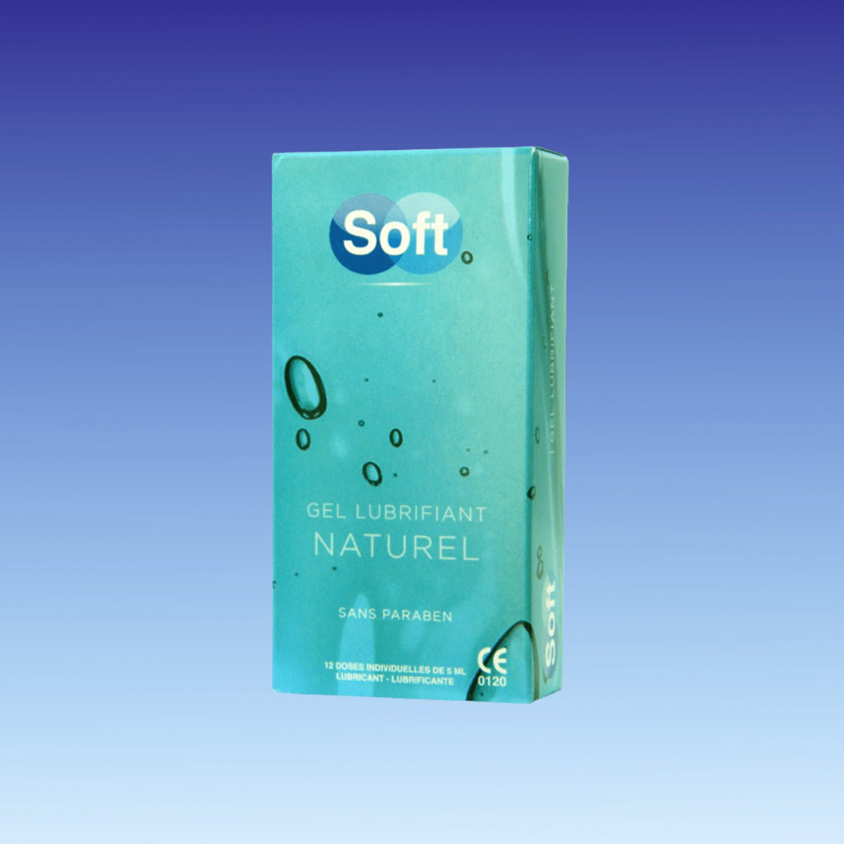 Soft Naturel - À Base d'Eau & Compatible Préservatifs - Condomz