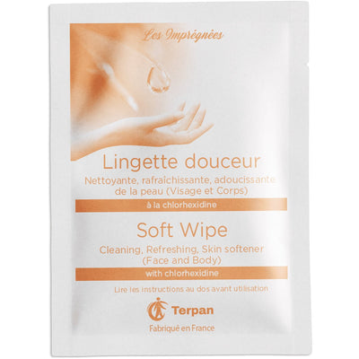 Terpan Lingette douceur à la Chlorhexidine - Pamplemousse - Condomz