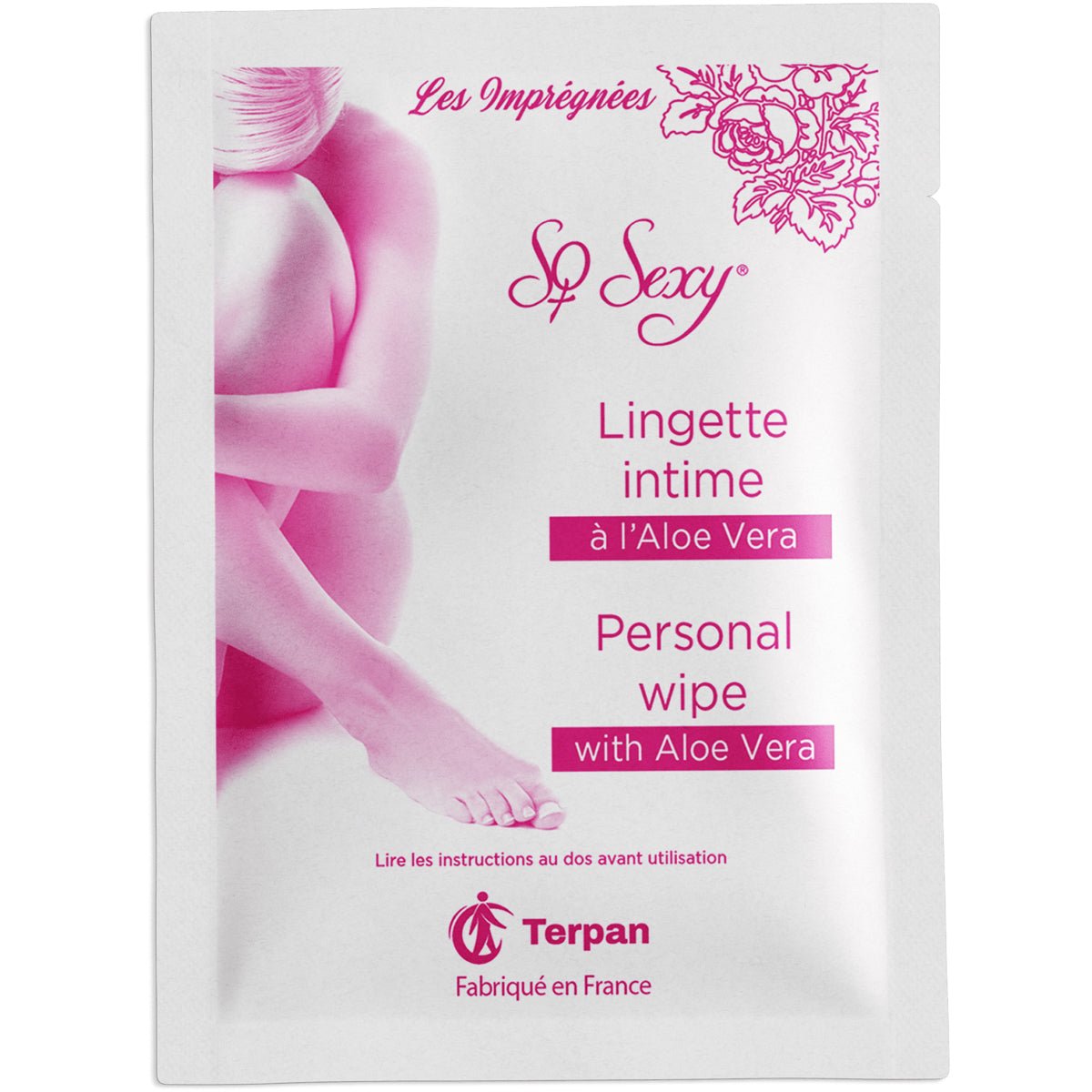 Terpan Lingette intime So Sexy® à l'Aloe Vera - Made in France - Condomz