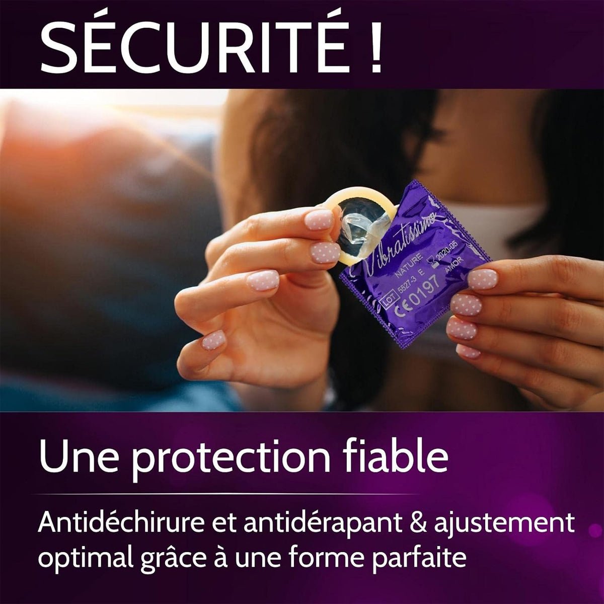 Vibratissimo Nature - 52 mm & Latex - Condomz