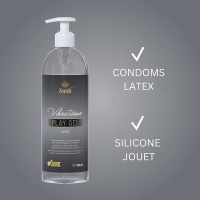 Vibratissimo Play Gel Anal - Hydratant & À Base d'Eau - Condomz