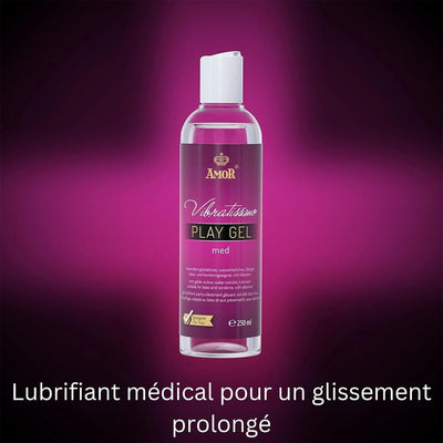 Vibratissimo Play Gel Med - Hydratant & À Base d'Eau - Condomz