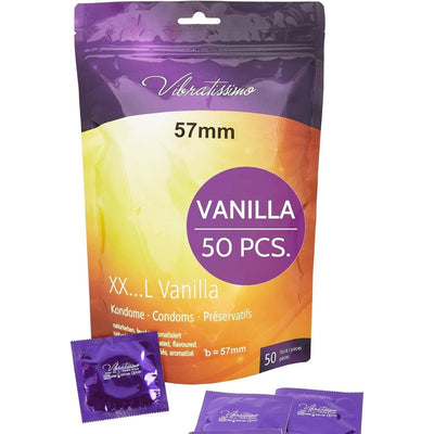 Vibratissimo XXS/L Vanilla - Toutes Tailles & Parfumé - Condomz