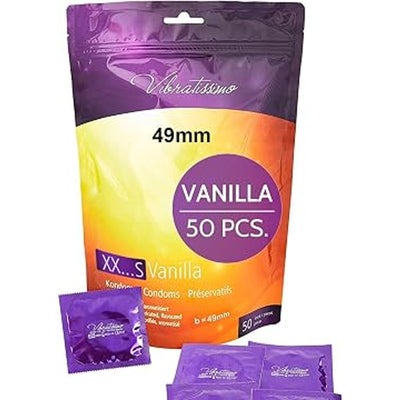Vibratissimo XXS/L Vanilla - Toutes Tailles & Parfumé - Condomz