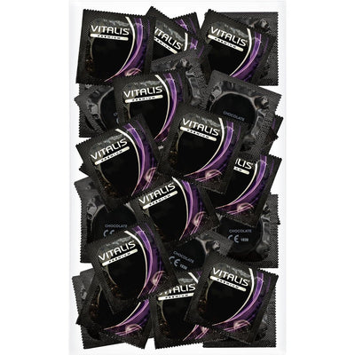 Vitalis Chocolate - Parfumé & Noir - Condomz