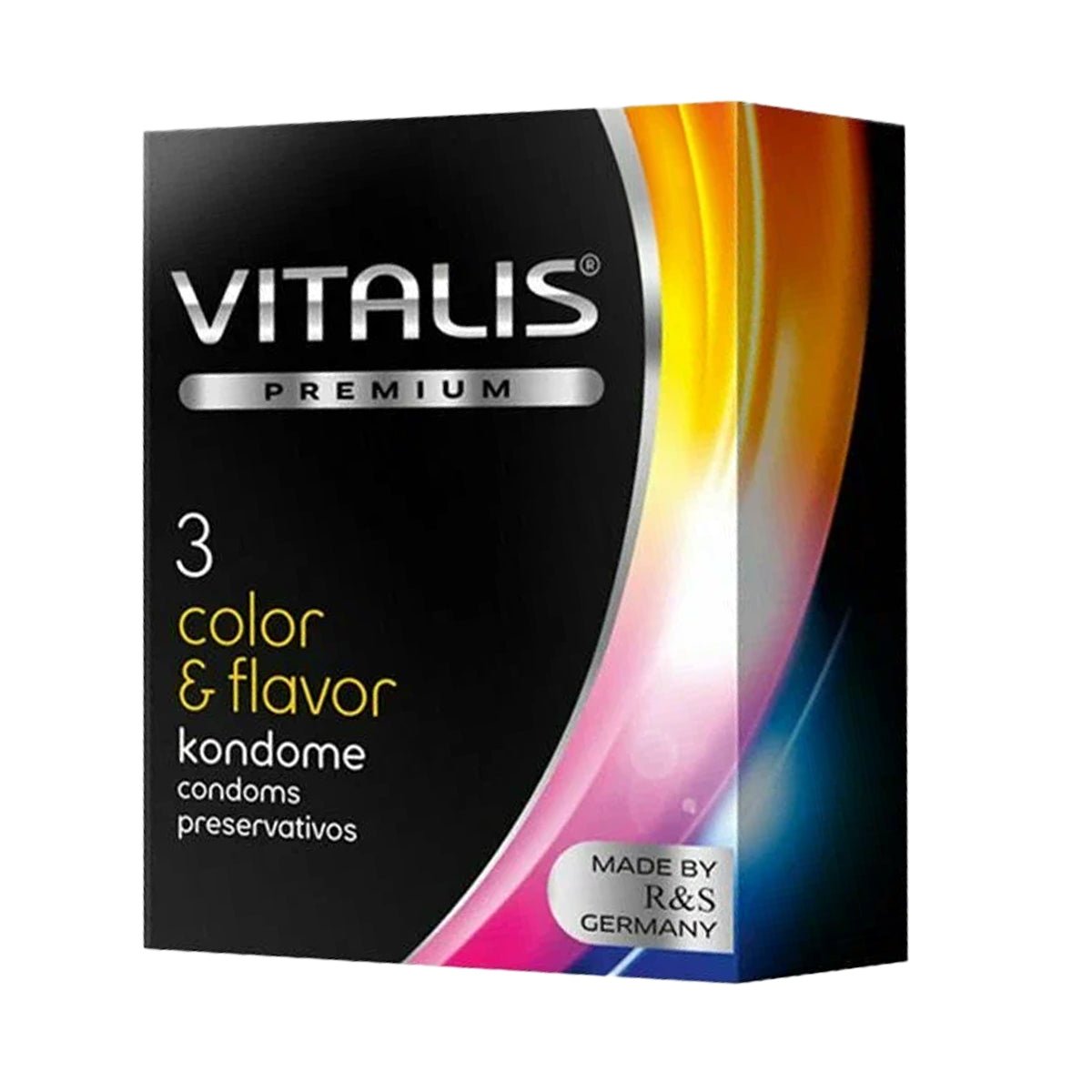 Vitalis Color & Flavor - Extra-Lubrifié - Condomz