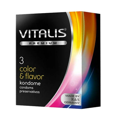 Vitalis Color & Flavor - Extra-Lubrifié - Condomz
