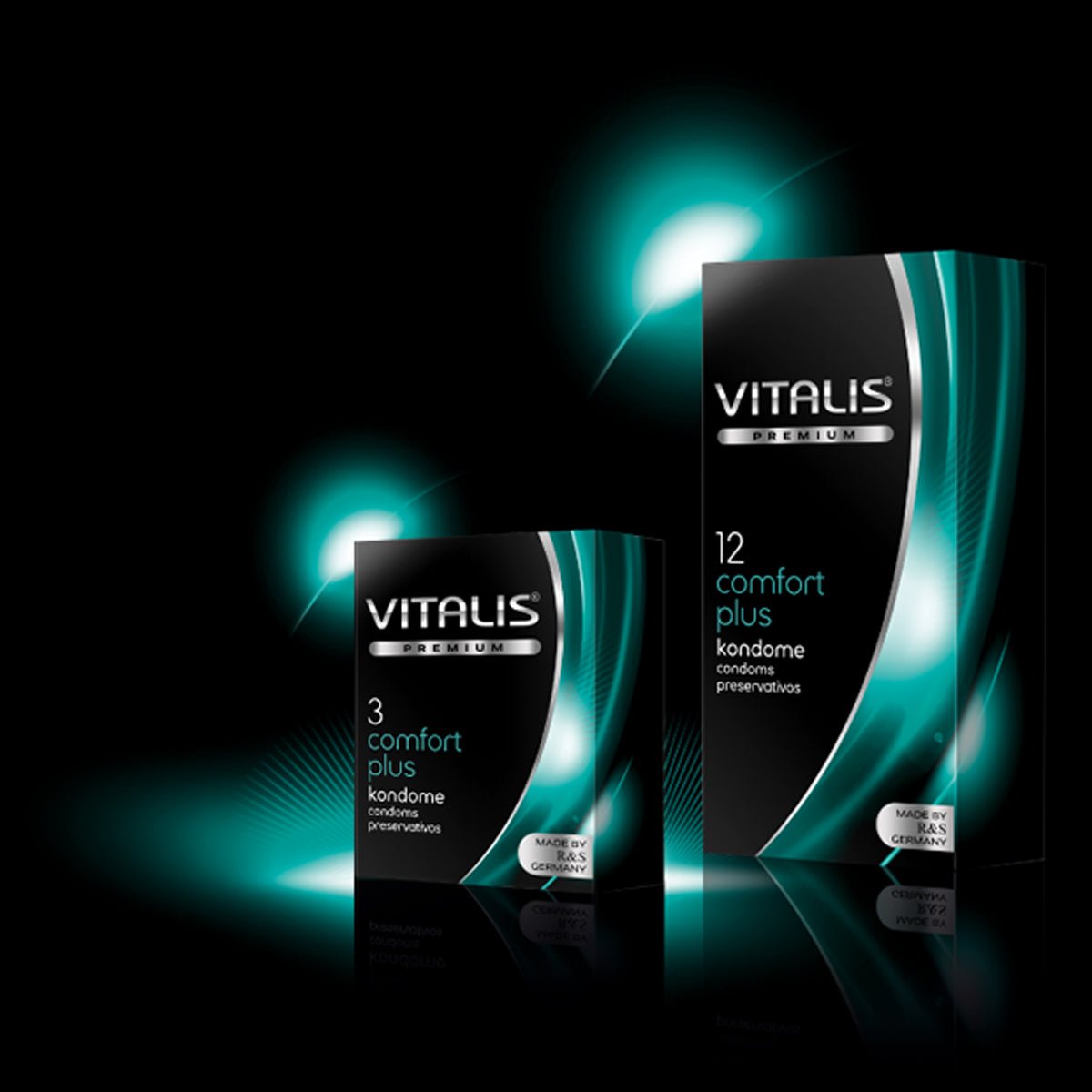 Vitalis Comfort Plus - Évasé & 53 mm - Condomz