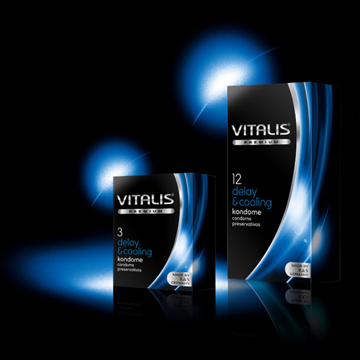 Vitalis Delay & Cooling - Effet Rafraîchissant - Condomz