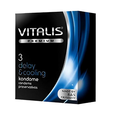 Vitalis Delay & Cooling - Effet Rafraîchissant - Condomz