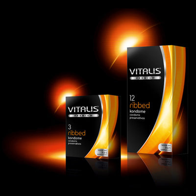 Vitalis Ribbed - Nervuré & 52 mm - Condomz