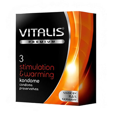 Vitalis Stimulation & Warming - Effet Chauffant - Condomz