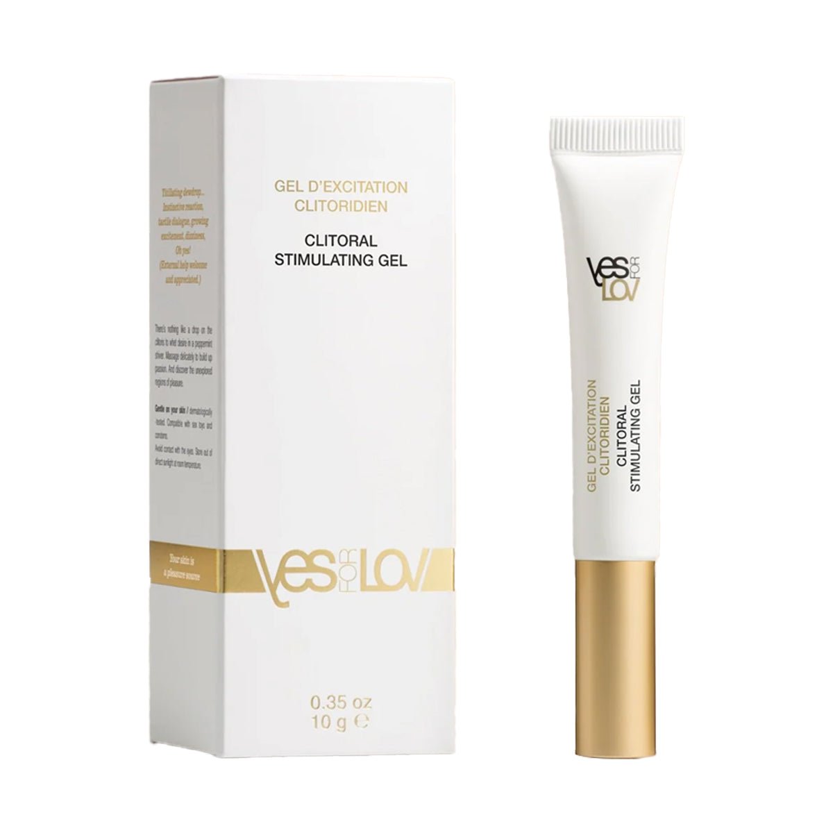 YesForLov Gel excitation Clitoris - Effet Picotant & Menthe - Condomz