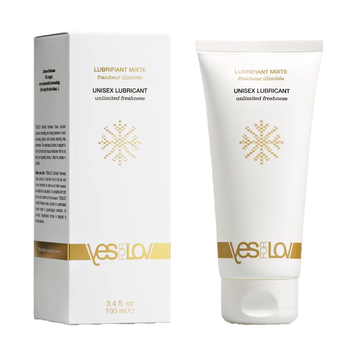 YesForLov Lubrifiant intime effet froid - Équilibrant pH - Condomz