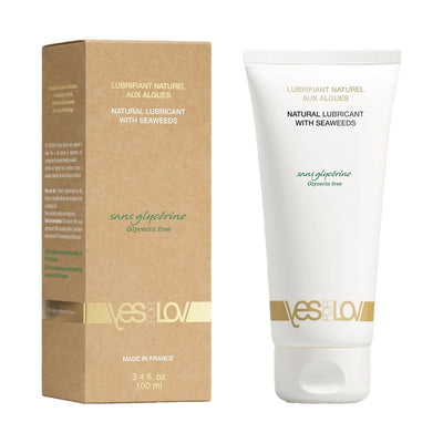 YesForLov lubrifiant naturel aux algues bio - Équilibrant pH - Condomz