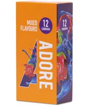 Adore Condoms Mixed Flavours
