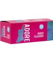 Adore Condoms Ribbed Pleasure