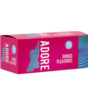 Adore Condoms Ribbed Pleasure