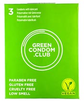 Green Condom x3