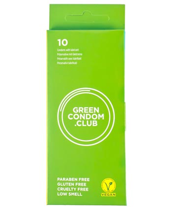 Green Condom x10