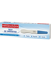 Mercurochrome Pregnancy test