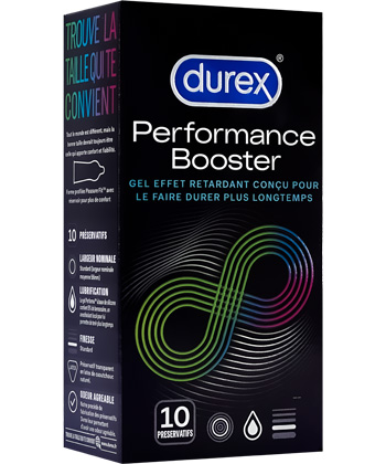 Acheter Préservatifs à effet retardant Performance Booster Durex x10