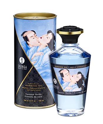 Huile De Massage Chauffante Aphrodisiaque Cerise Ardente 100 - Marque Shunga - Neuf Intact - Ingrédient Eau